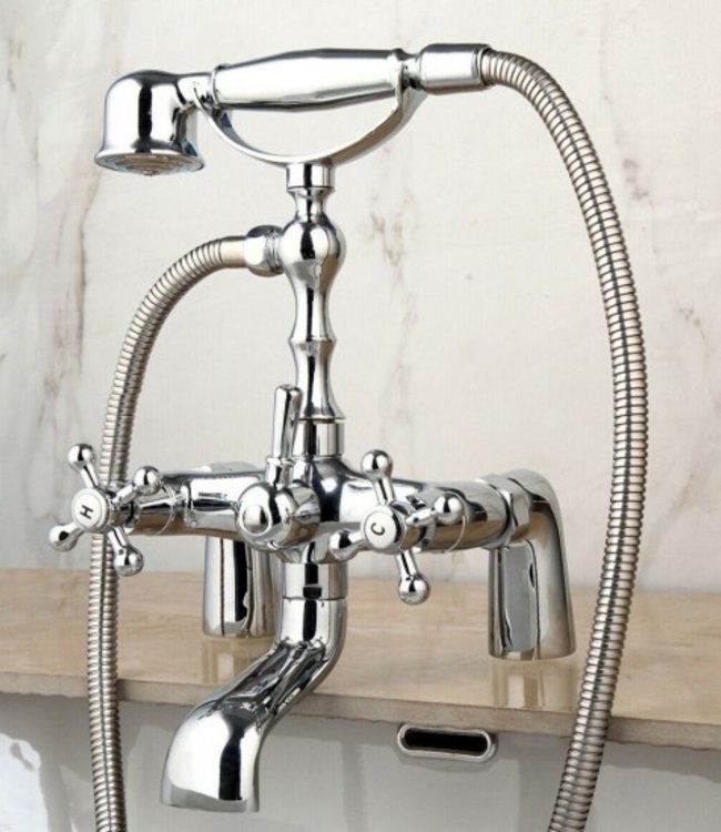 Rene Houtman Nostalgische Chroom Badrand Kraan