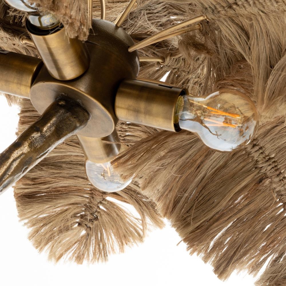 Bazar Bizar De Palmboom Vloerlamp - Naturel Goud - XL