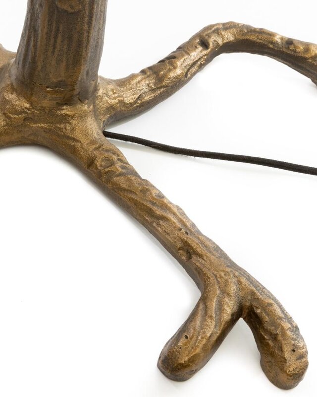 Bazar Bizar De Palmboom Vloerlamp - Naturel Goud - XL