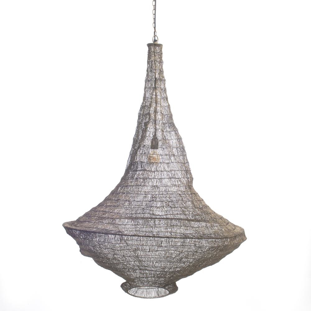 Bazar Bizar The Swirl Hanglamp - Messing - L