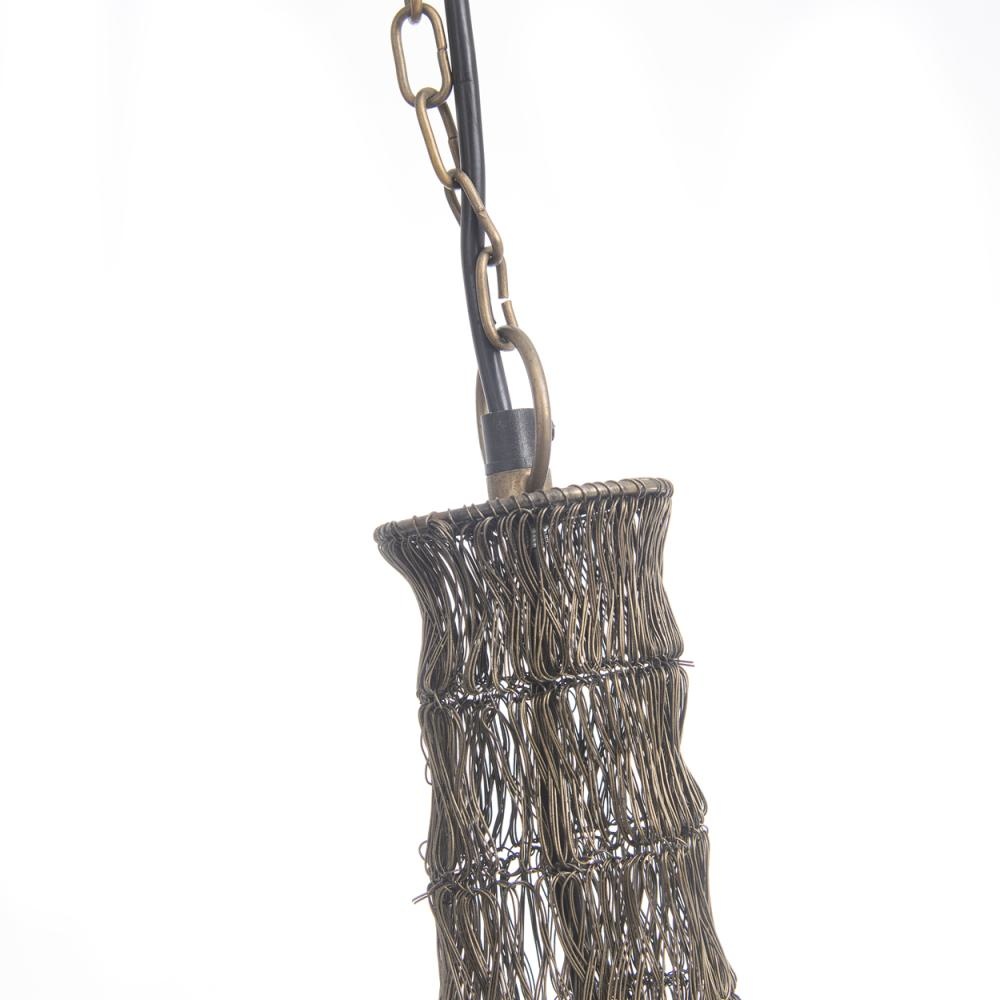 Bazar Bizar The Swirl Hanglamp - Messing - L