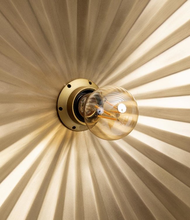 Bazar Bizar The Tsijn Tsjin Muurlamp - Messing - M