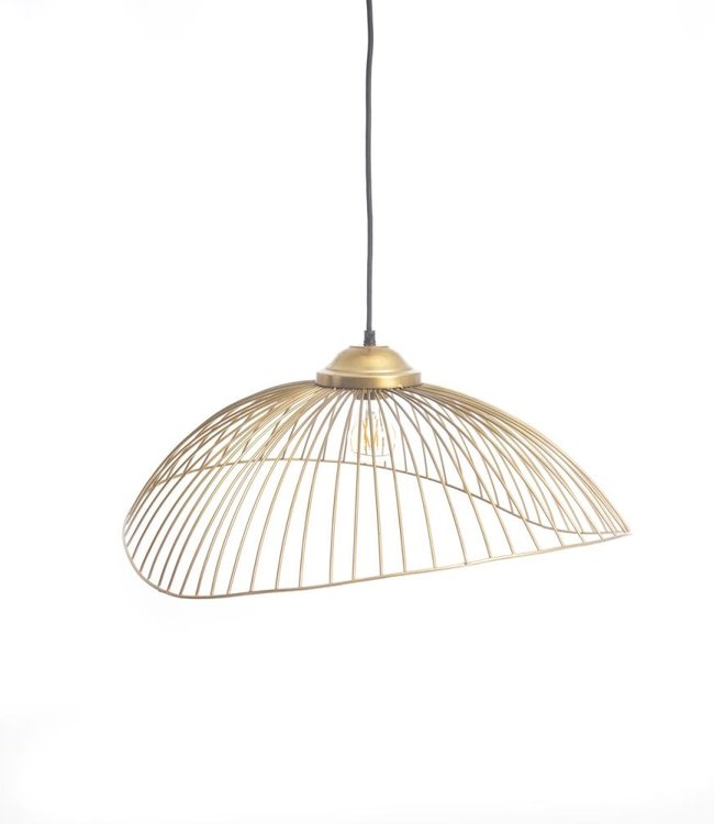 Bazar Bizar The Wave Hanglamp - Messing - M