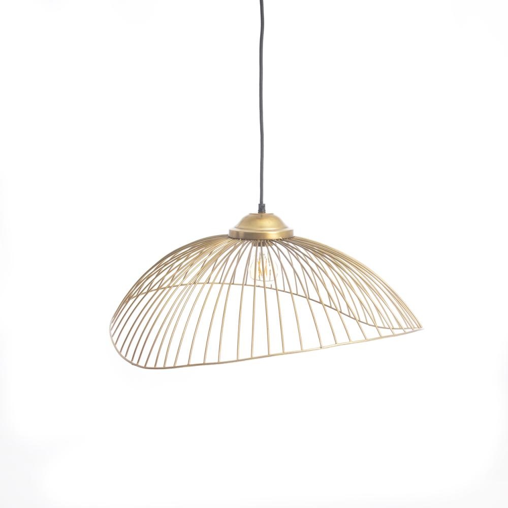 Bazar Bizar The Wave Hanglamp - Messing - M