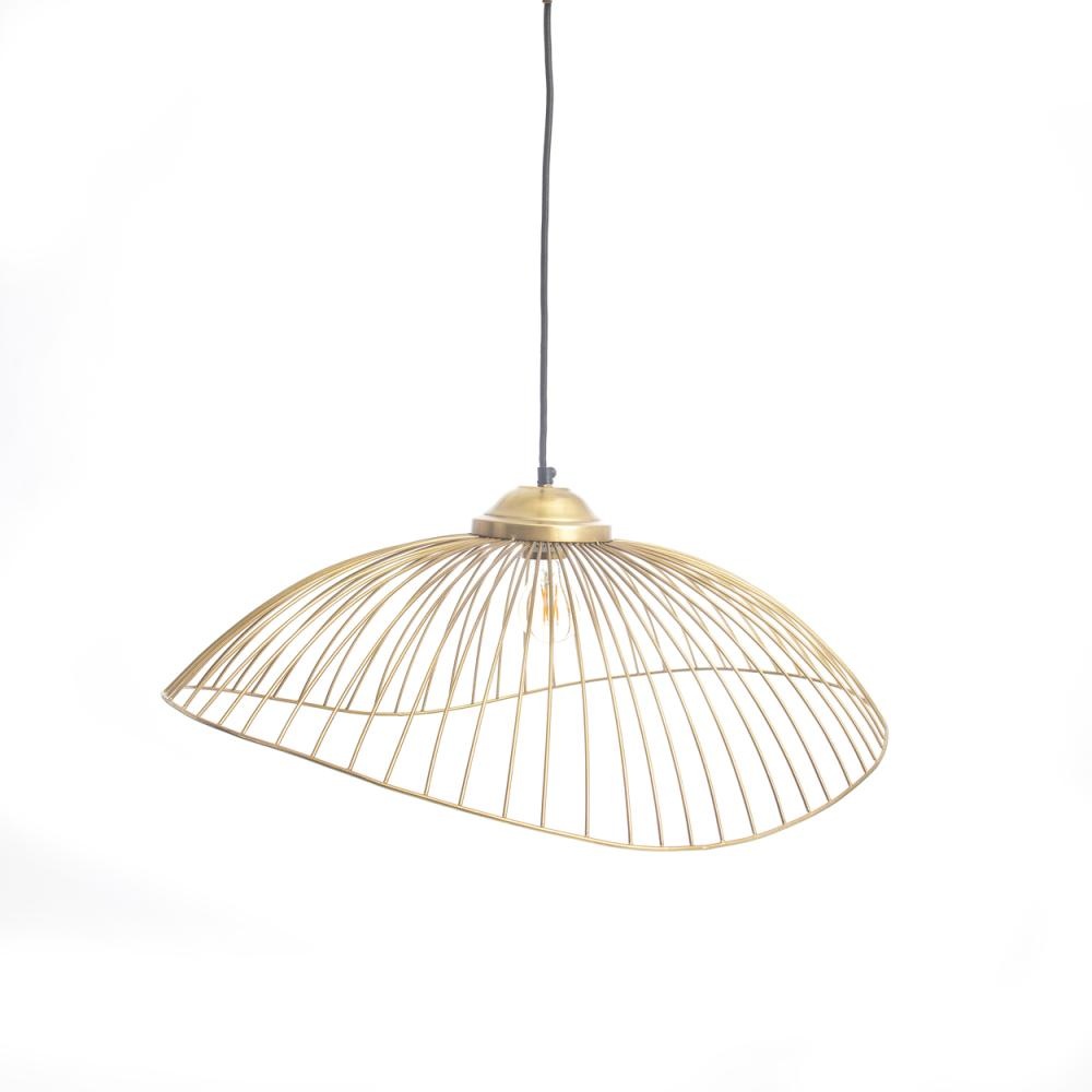 Bazar Bizar The Wave Hanglamp - Messing - M