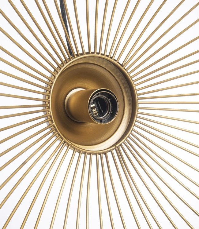 Bazar Bizar The Wave Hanglamp - Messing - M