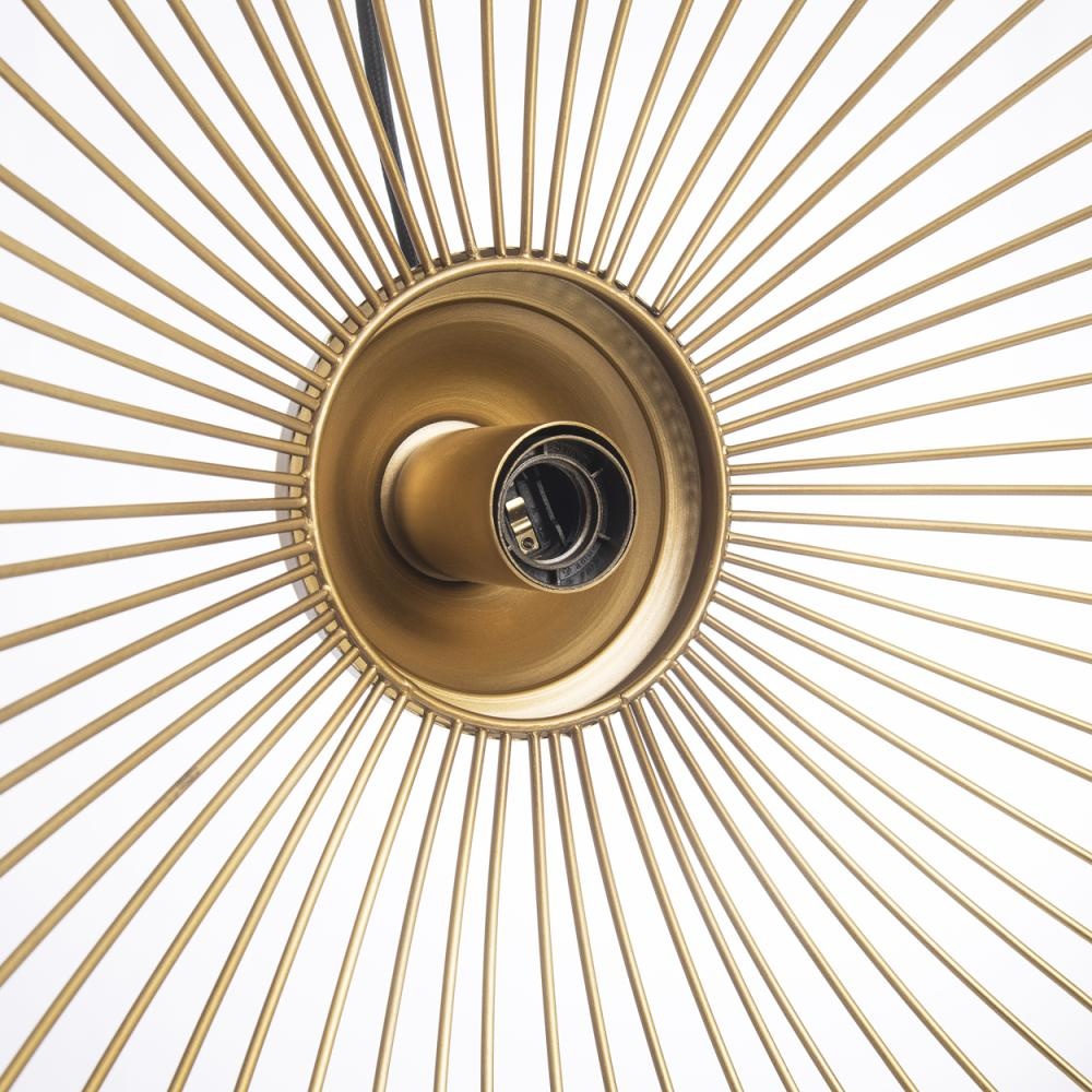 Bazar Bizar The Wave Hanglamp - Messing - M
