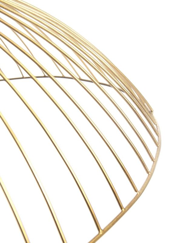 Bazar Bizar The Wave Hanglamp - Messing - M