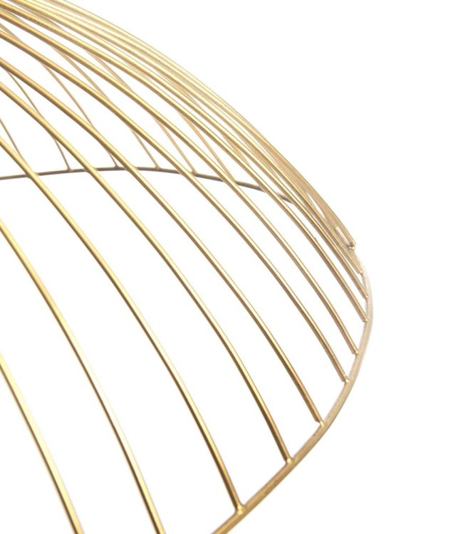 Bazar Bizar The Wave Hanglamp - Messing - M