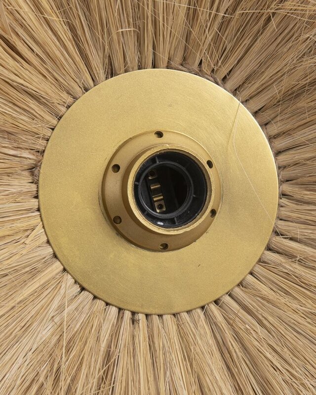Bazar Bizar The Double Trouble Wandlamp - Naturel Goud - M