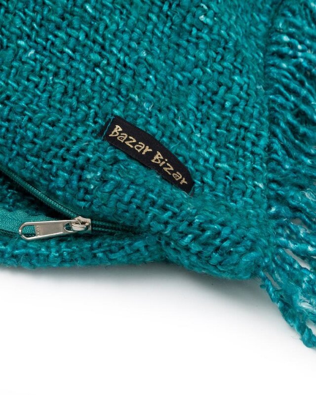 Bazar Bizar The Oh My Gee Kussenhoes - Aqua - 40x40