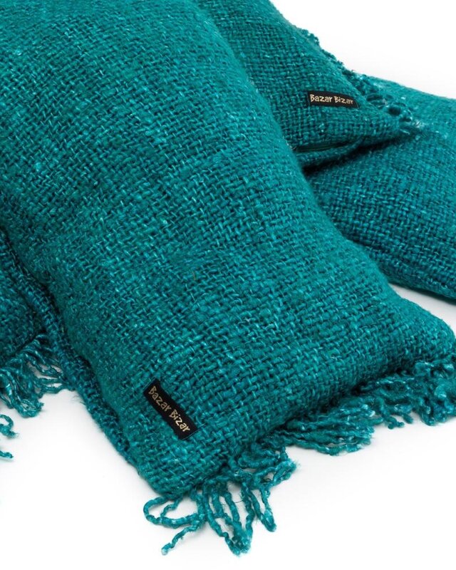 Bazar Bizar The Oh My Gee Kussenhoes - Aqua - 60x60