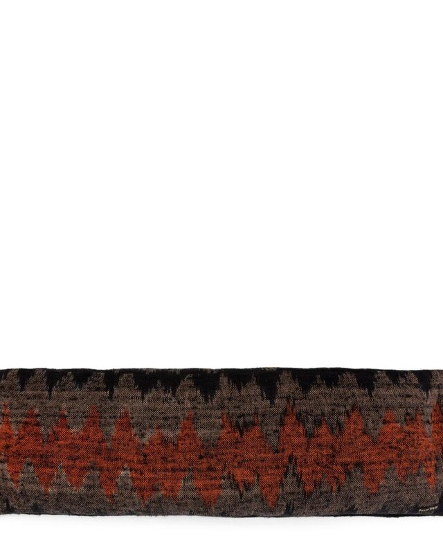 Bazar Bizar The Oh My Gee Kussenhoes - Zwart/ Oranje - 35x100