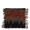The Oh My Gee Kussenhoes - Zwart/ Oranje - 40x40