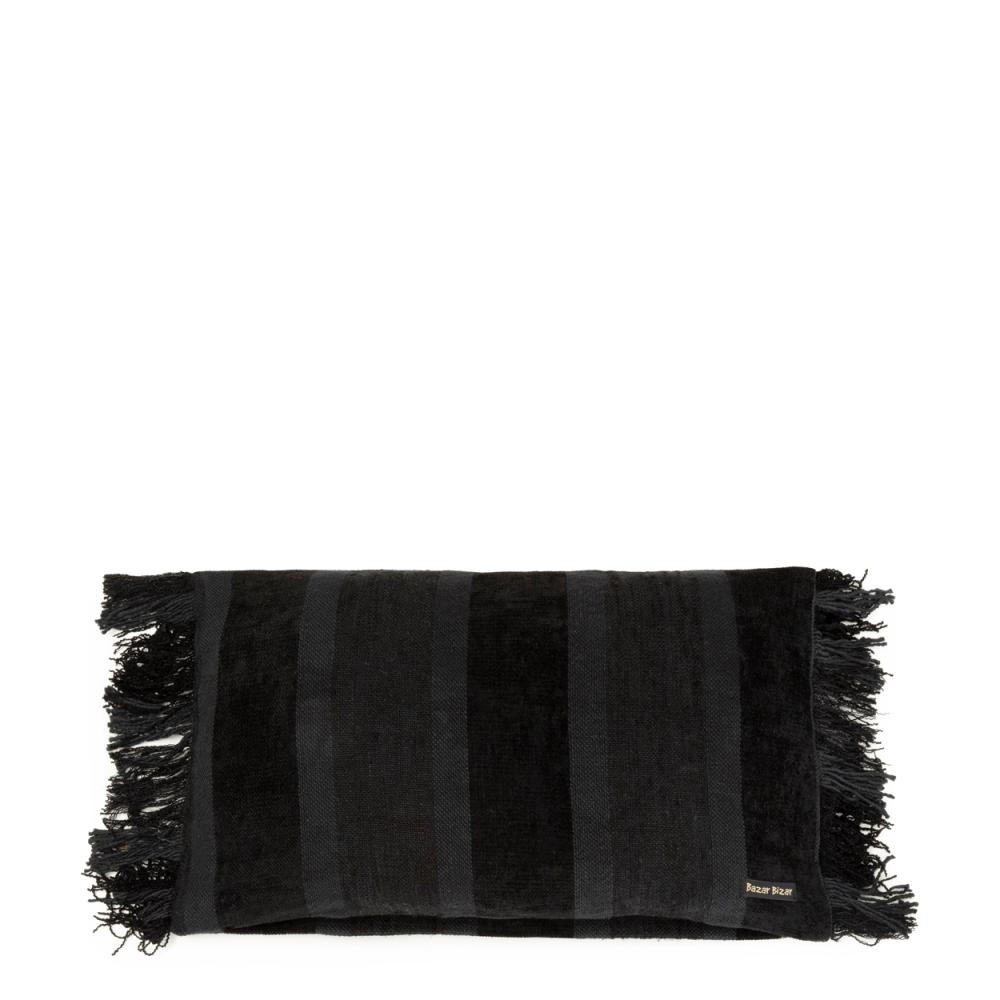 Bazar Bizar The Oh My Gee Kussenhoes - Zwart Velvet - 30x50