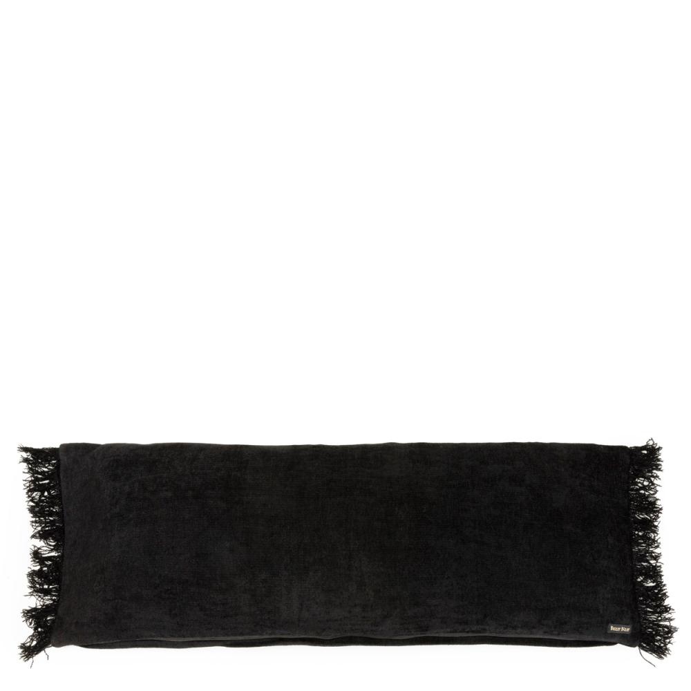 Bazar Bizar The Oh My Gee Kussenhoes - Zwart Velvet - 35x100