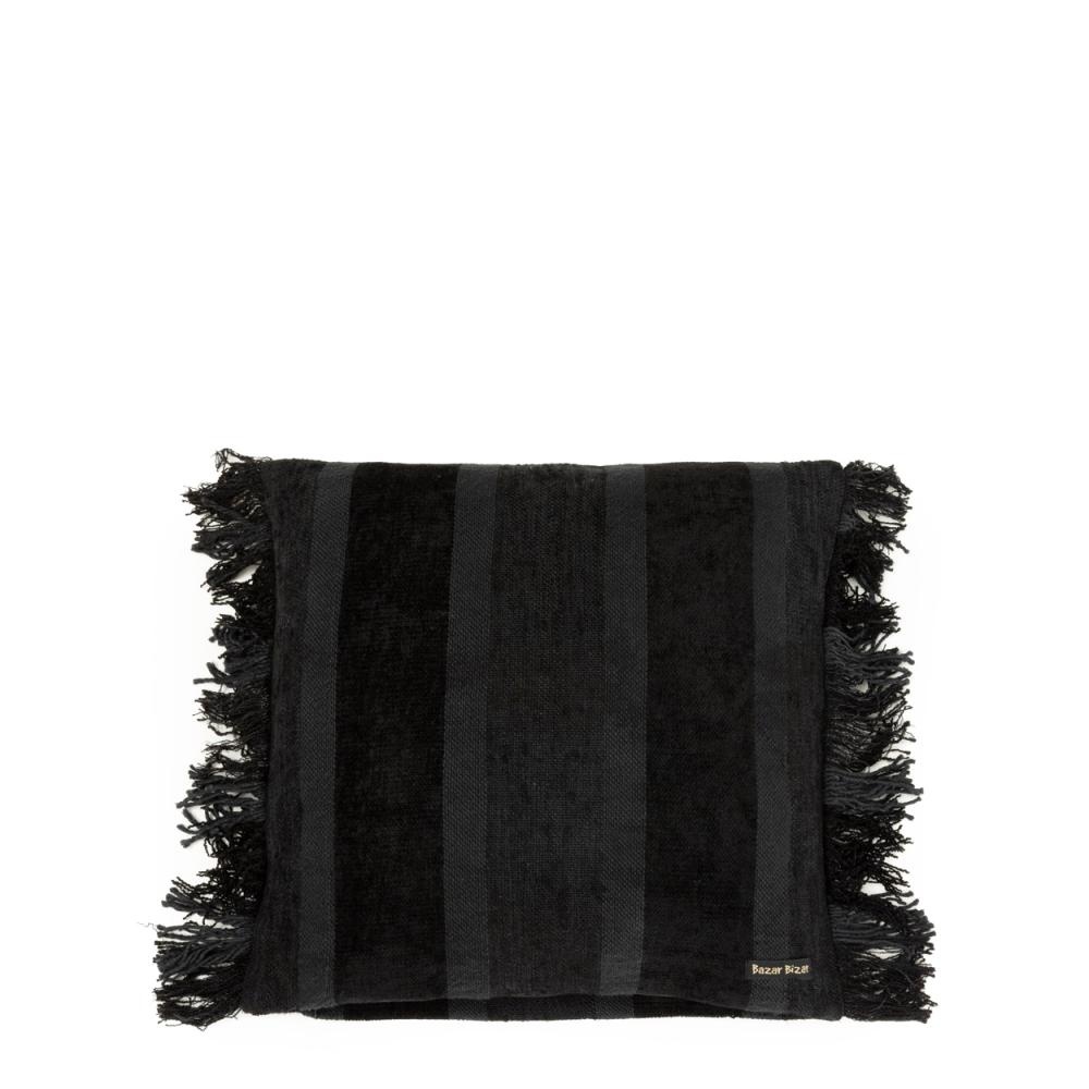 Bazar Bizar The Oh My Gee Kussenhoes - Zwart Velvet - 40x40