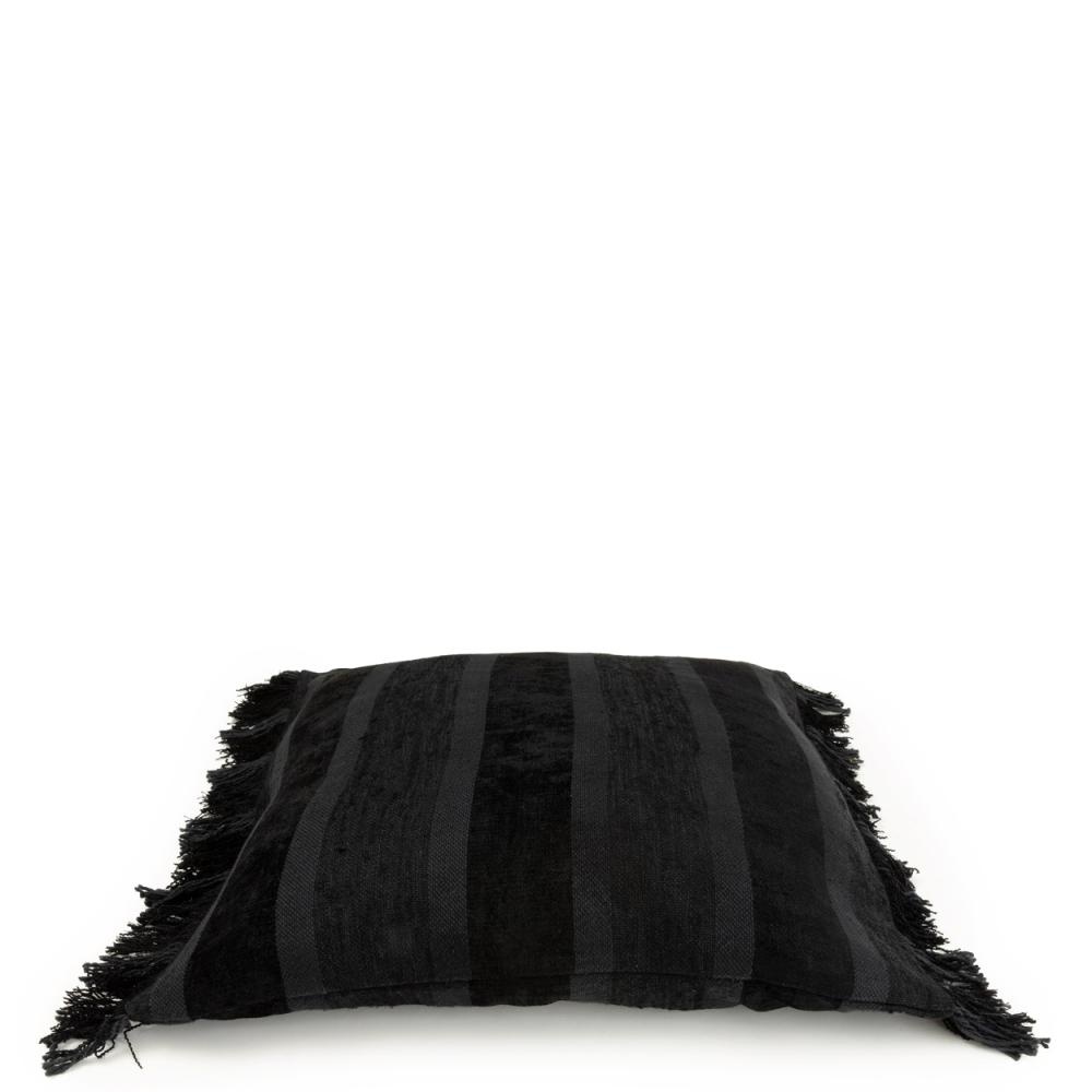 Bazar Bizar The Oh My Gee Kussenhoes - Zwart Velvet - 60x60