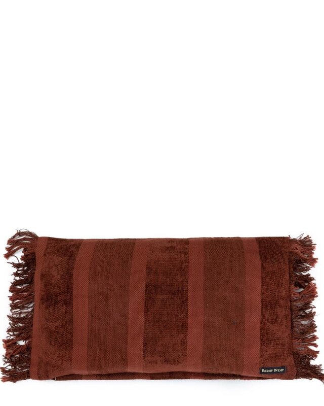 Bazar Bizar The Oh My Gee Kussenhoes - Bourgondisch Velvet- 30x50