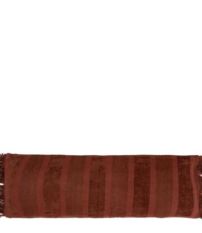 Bazar Bizar The Oh My Gee Kussenhoes - Bourgondisch Velvet- 35x100