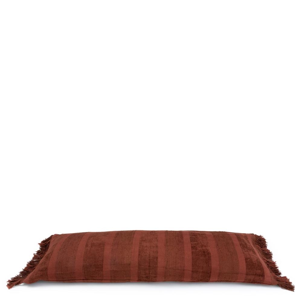 Bazar Bizar The Oh My Gee Kussenhoes - Bourgondisch Velvet- 35x100