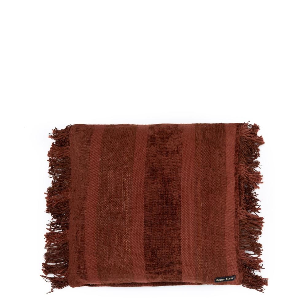 Bazar Bizar The Oh My Gee Kussenhoes - Bourgondisch Velvet- 40x40
