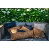 The Oh My Gee Kussenhoes - Kaneel/ Zwart - 30x50
