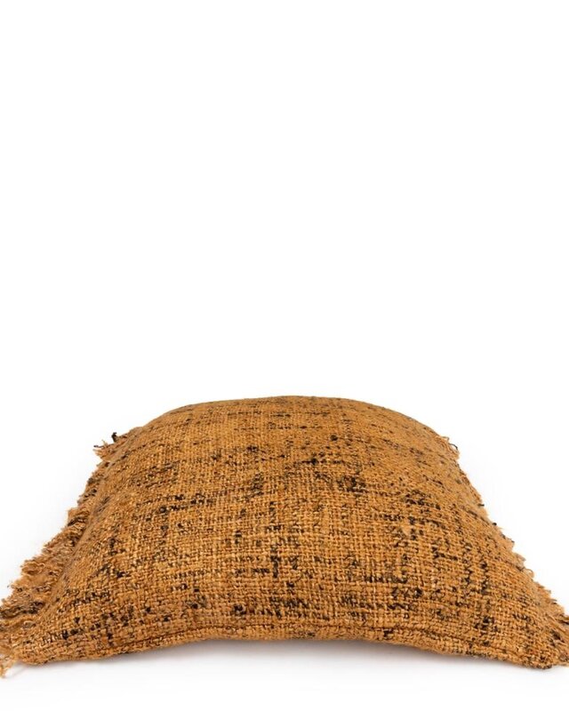 Bazar Bizar The Oh My Gee Kussenhoes - Kaneel/ Zwart - 60x60
