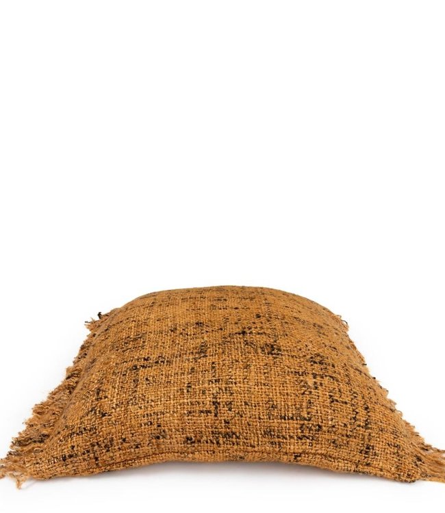 Bazar Bizar The Oh My Gee Kussenhoes - Kaneel/ Zwart - 60x60