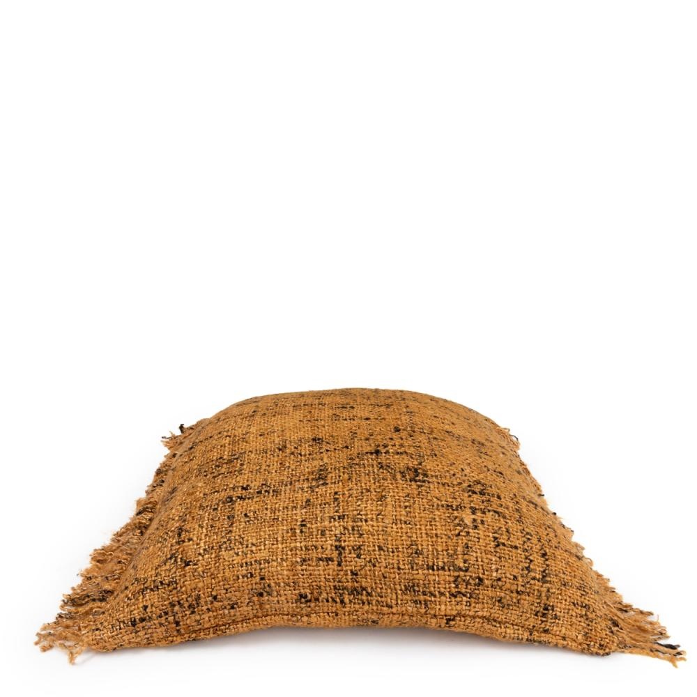 Bazar Bizar The Oh My Gee Kussenhoes - Kaneel/ Zwart - 60x60