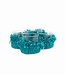 Bazar Bizar The Oh My Gee Kaars Houder - Aqua - S - Set van 4