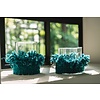 The Oh My Gee Kaars Houder - Aqua - S - Set van 4