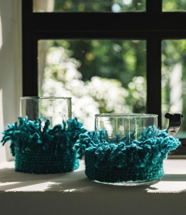 Bazar Bizar The Oh My Gee Kaars Houder - Aqua - XL