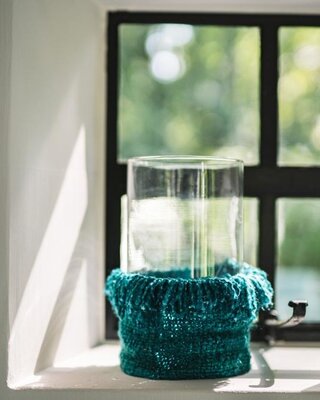 Bazar Bizar The Oh My Gee Kaars Houder - Aqua - XXL