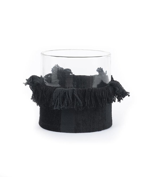 Bazar Bizar The Oh My Gee Kaars Houder - Zwart Velvet - XL