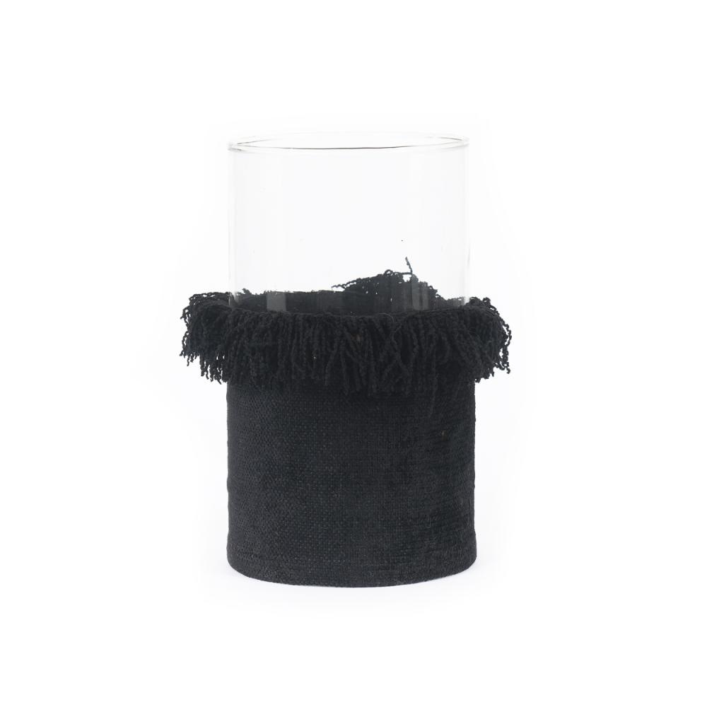 Bazar Bizar The Oh My Gee Kaars Houder - Zwart Velvet - XXL