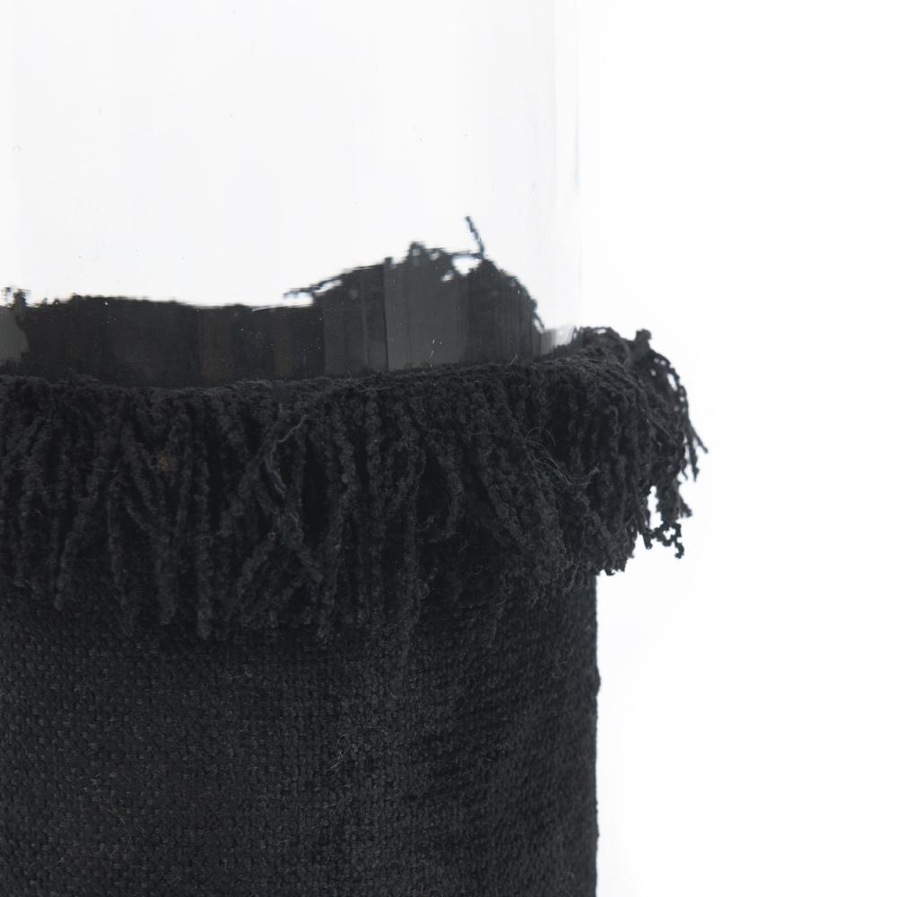 Bazar Bizar The Oh My Gee Kaars Houder - Zwart Velvet - XXL