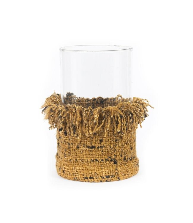 Bazar Bizar The Oh My Gee Kaars Houder - Kaneel/ Zwart - XXL