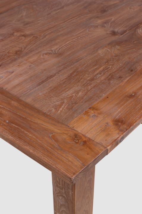 Rene Houtman Floris Eetkamertafel - L220 x B100 cm - Teak Hout