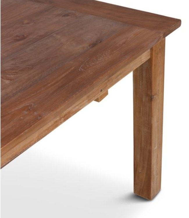 Rene Houtman Floris Eetkamertafel - L220 x B100 cm - Teak Hout