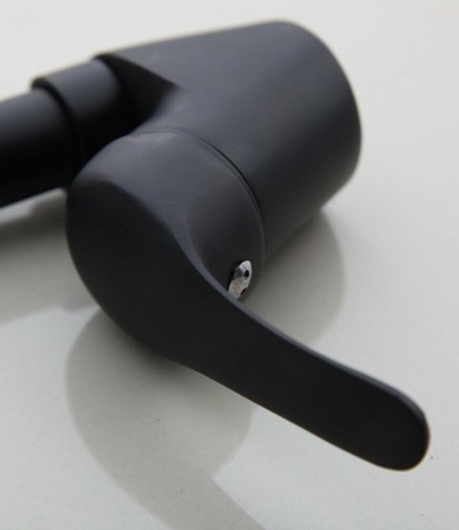 Rene Houtman Zwarte Draaibare Keukenkraan