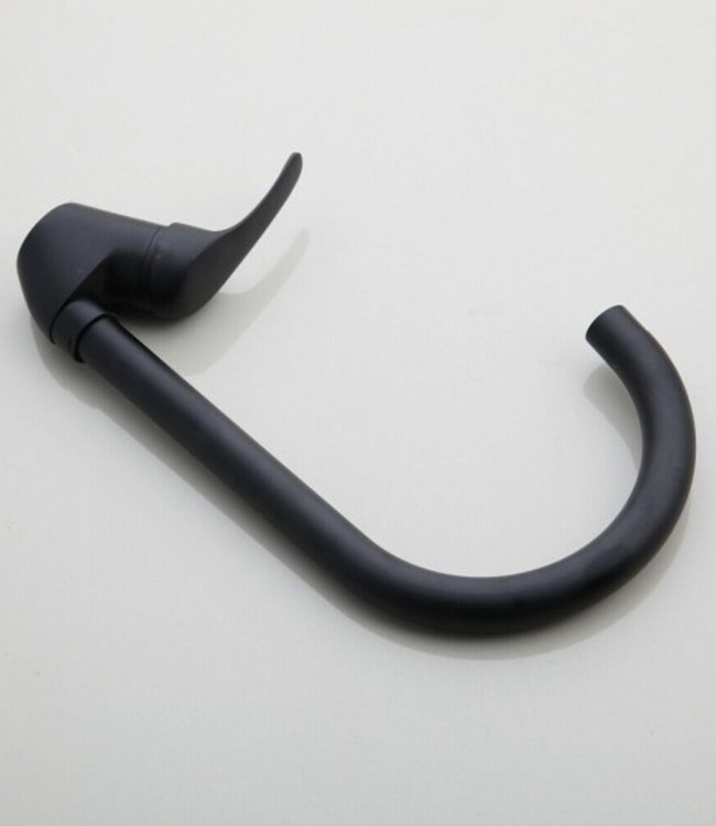 Rene Houtman Zwarte Draaibare Keukenkraan