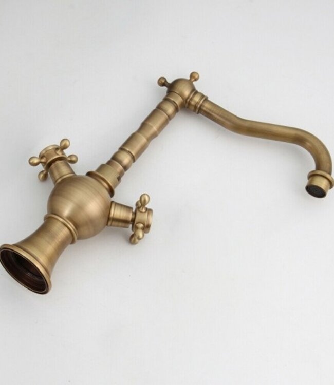 Rene Houtman Landelijke Hoge Bronskleurige Mengkraan