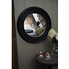 Spiegel Rond Rusty Zwart/Goud 70 cm