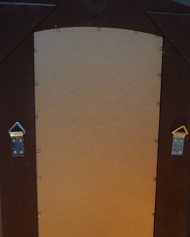 Brynxz Rusty Spiegel - Zwart & Goud - L40 x H150 cm