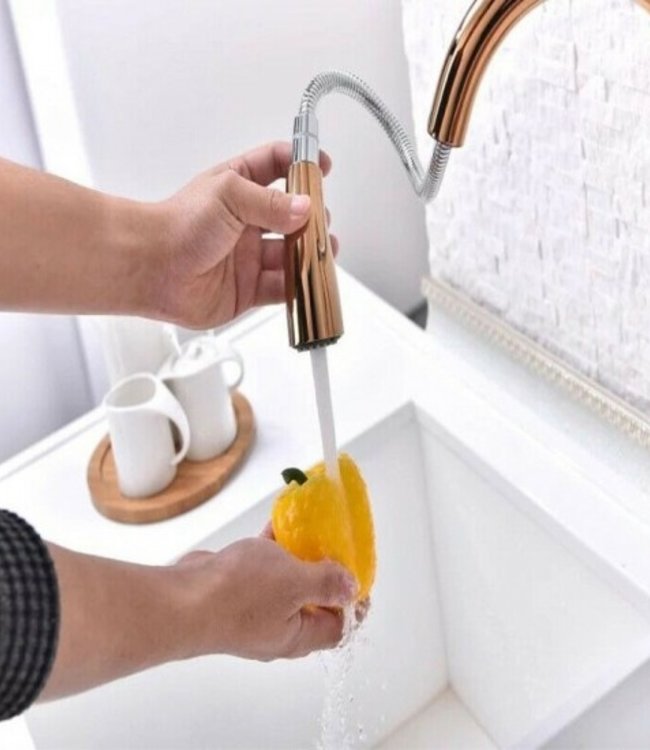 Rene Houtman Rosé Gouden Keukenkraan