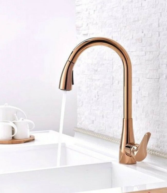 Rene Houtman Rosé Gouden Keukenkraan