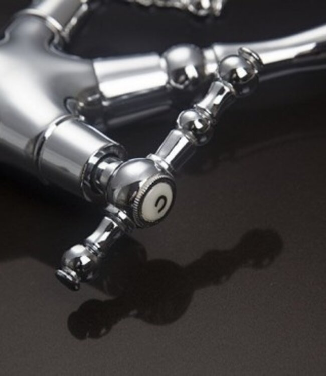 Rene Houtman Nostalgische Chroom Keukenkraan