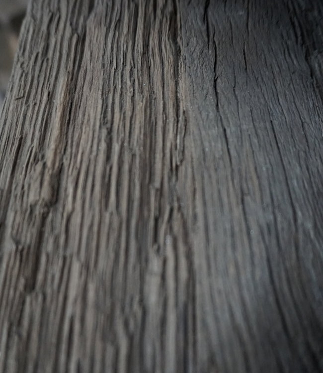 Rene Houtman Toiletmeubel Anouk Geborsteld Oud Eikenhout