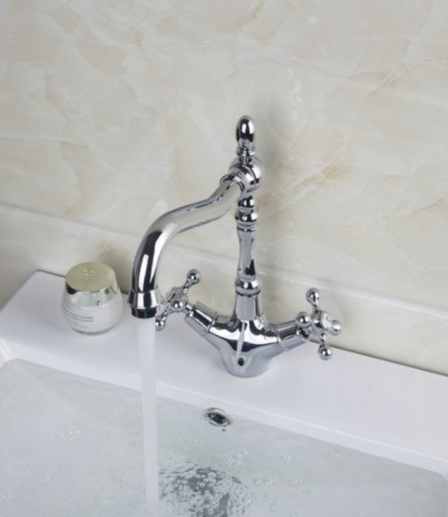 Rene Houtman Chroom Keukenkraan